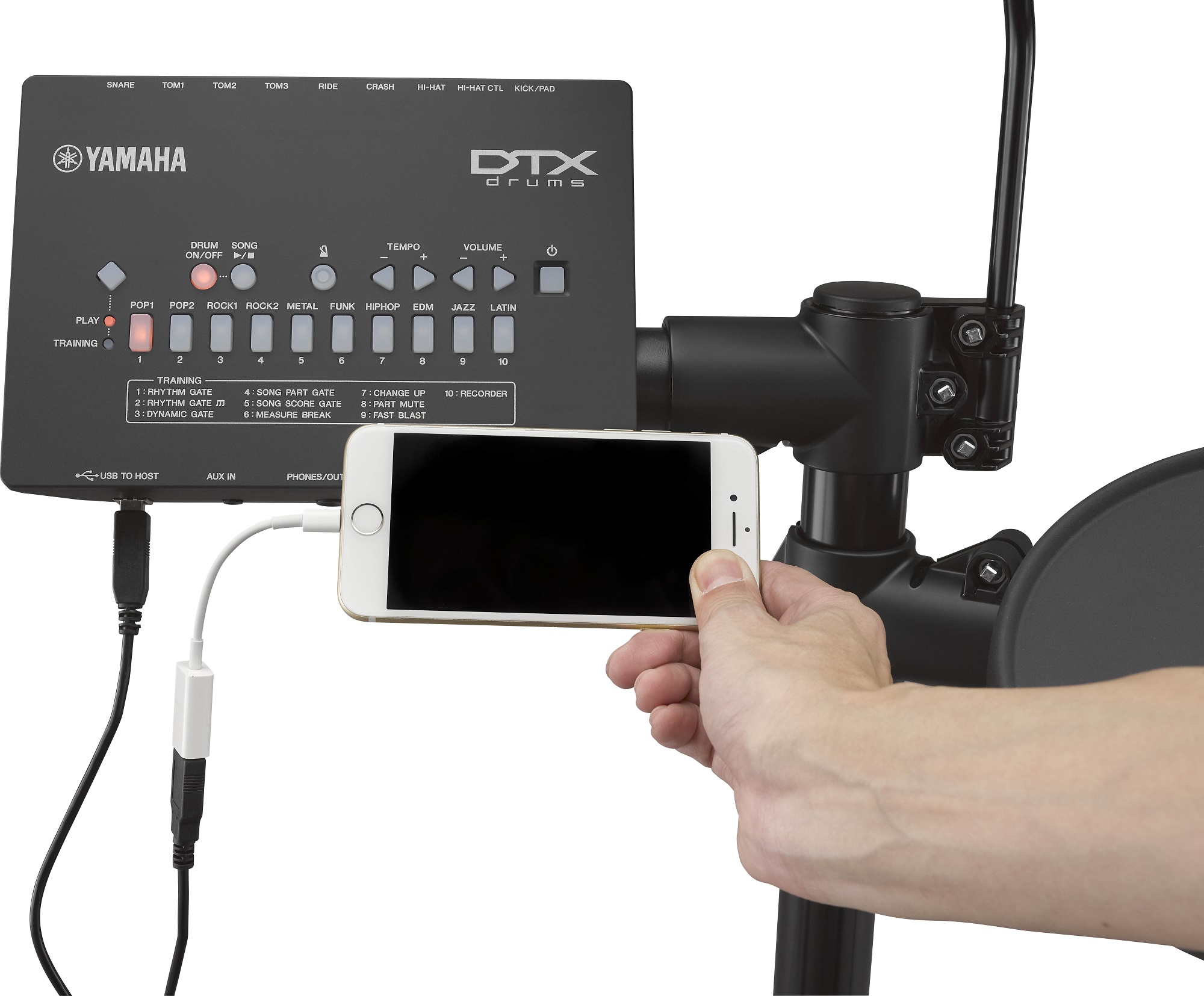 درام الکترونیک یاماها DTX452K - تصویر 3