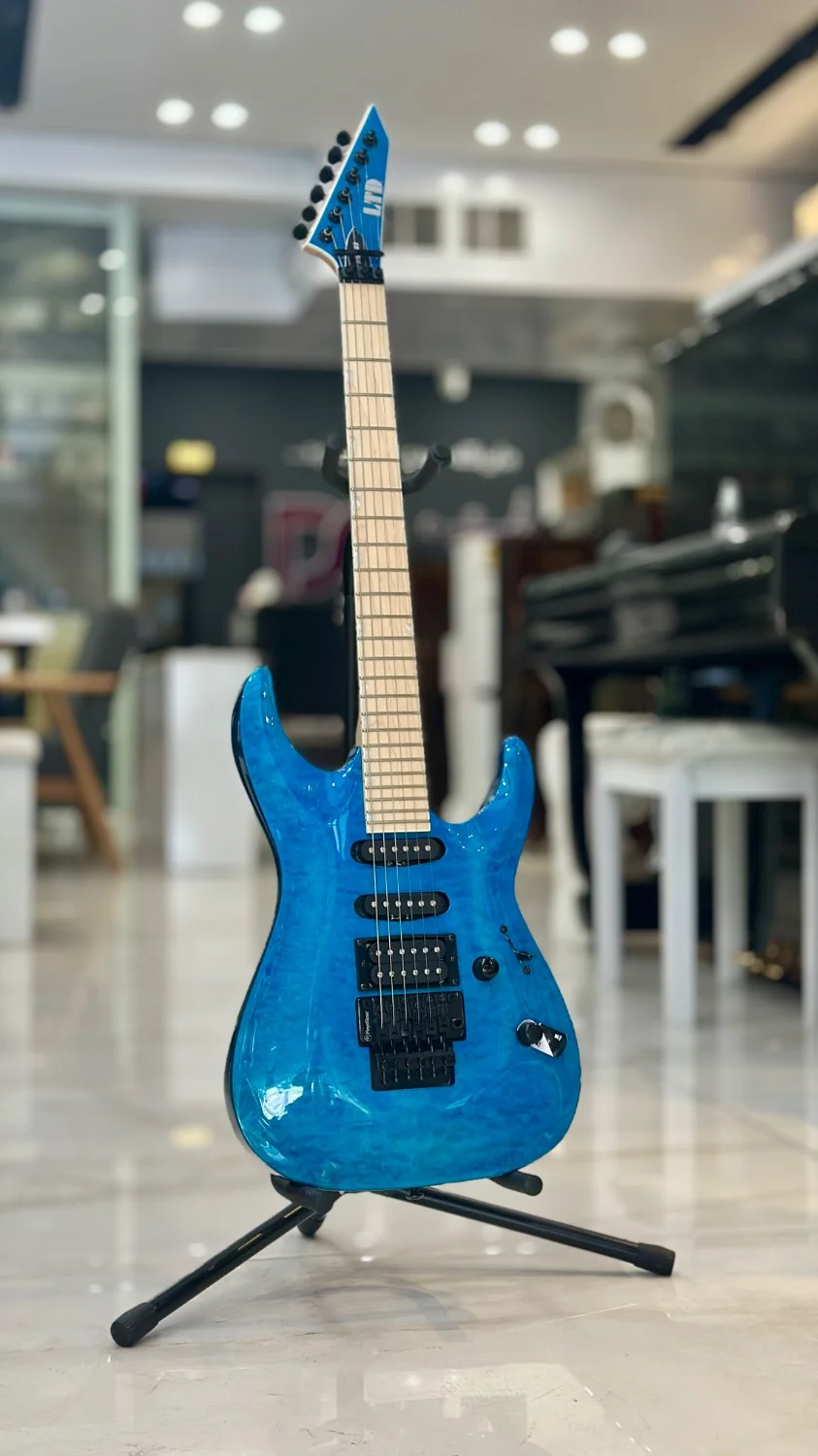 گیتار الکتریک ESP LTD MH-203 QM STB - تصویر 4