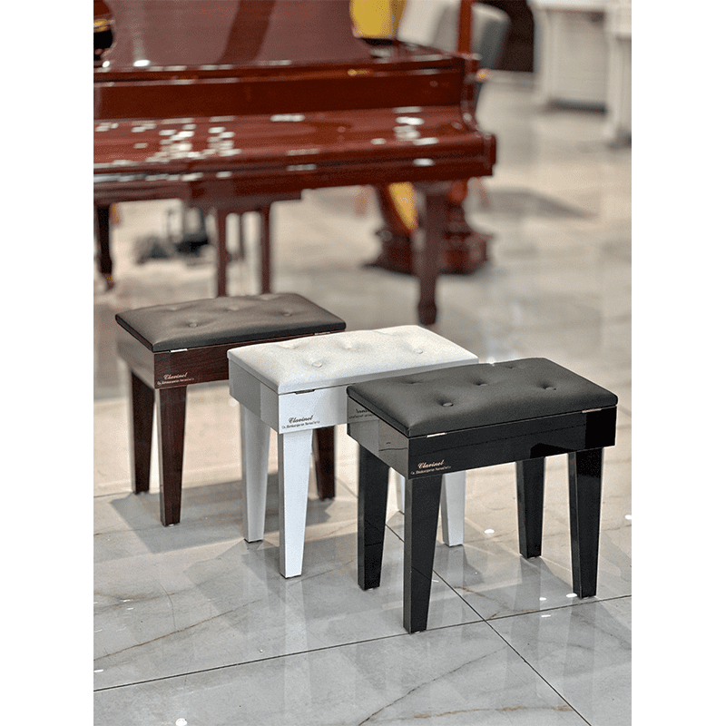 صندلی پیانو باکس دار چرمی مدل SH-900 - تصویر 1